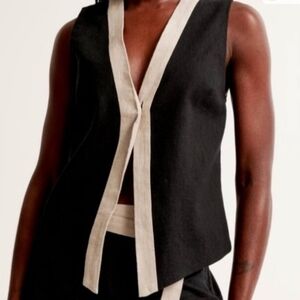 Black and Tan Women's Vest